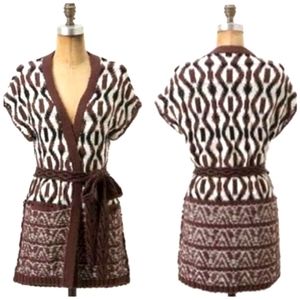 Anthropologie Knitted & Knotted Twisted Yarns